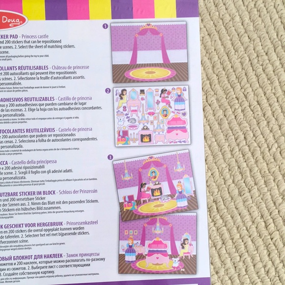 COPY - New Dress-Up (1)and Mermaid (1)Puffy Sticker Play Set  + Reusable sticke… - Picture 14 of 15